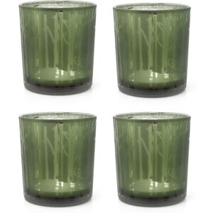 Carousel Home Pack of 4 Woodland Deer Christmas Tealight Holders Glass Candle Holders - 8cm Carousel Home Pack of 4 Woodland Deer Christmas Tealight Holders Glass Candle Holders - 8cm