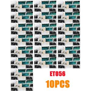 Unbranded (20*20cm, ET056) 10PCS Large Soft Tile Brick Wall Sticker Self-Adhesive Waterpro Unbranded (20*20cm, ET056) 10PCS Large Soft Tile Brick Wall Sticker Self-Adhesive Waterpro