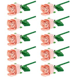 Unbranded Romantic Rose Bouquet Building Blocks Eternal Model Assembled Plant Home Decorat Unbranded Romantic Rose Bouquet Building Blocks Eternal Model Assembled Plant Home Decorat