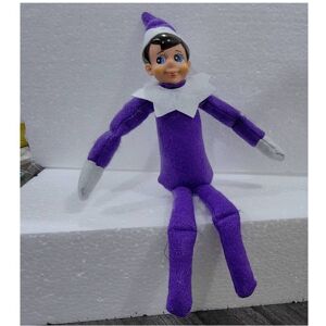 Unbranded (Purple) On Shelf The 30cm Elf Doll Christmas Gift Tradition Toy Xmas Cute Decor Unbranded (Purple) On Shelf The 30cm Elf Doll Christmas Gift Tradition Toy Xmas Cute Decor