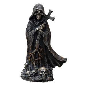 Torribaly Skeleton Figurine Evils Grim Reaper for Halloween Home Office Decor Resin Statue Torribaly Skeleton Figurine Evils Grim Reaper for Halloween Home Office Decor Resin Statue