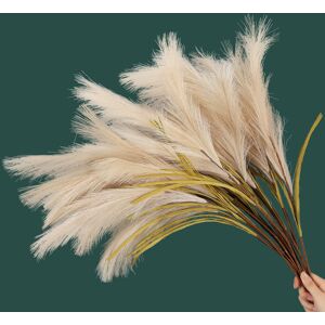 LACKINGONE 12Pcs Pampas Grass Artificial Pampas Grass Decor 30inch Faux Reed Gra LACKINGONE 12Pcs Pampas Grass Artificial Pampas Grass Decor 30inch Faux Reed Gra
