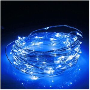 GreenZech (Blue) 12V 10M 100LED Silver Wire Christmas String Fairy Light Remote Controller GreenZech (Blue) 12V 10M 100LED Silver Wire Christmas String Fairy Light Remote Controller