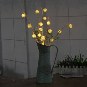 GreenZech (Warm White) 5M White Warm White 25LED Twig Tree Branches Table Holiday String L GreenZech (Warm White) 5M White Warm White 25LED Twig Tree Branches Table Holiday String L