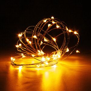 GreenZech (Yellow) Battery Powered 10M 100LEDs Waterproof Copper Wire Fairy String Light f GreenZech (Yellow) Battery Powered 10M 100LEDs Waterproof Copper Wire Fairy String Light f