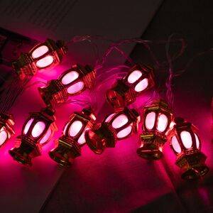 GreenZech (Pink) 1.65M Gold Oil Lamp Battery Powered 10LED Fairy String Light for Holiday GreenZech (Pink) 1.65M Gold Oil Lamp Battery Powered 10LED Fairy String Light for Holiday
