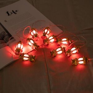 GreenZech (Red) 1.65M Gold Oil Lamp Battery Powered 10LED Fairy String Light for Holiday C GreenZech (Red) 1.65M Gold Oil Lamp Battery Powered 10LED Fairy String Light for Holiday C