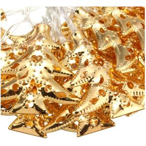 GreenZech (Gold) 4M 40LEDs Battery Operated Iron Christmas Tree LED Fairy String Light Par GreenZech (Gold) 4M 40LEDs Battery Operated Iron Christmas Tree LED Fairy String Light Par