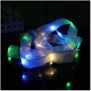 GreenZech (RGB) 2M 20 LED Ribbon String Fairy Light Battery Powered Party Xmas Wedding Dec GreenZech (RGB) 2M 20 LED Ribbon String Fairy Light Battery Powered Party Xmas Wedding Dec