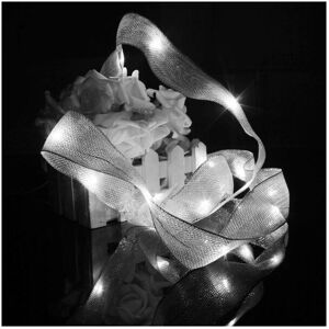 GreenZech (White) 2M 20 LED Ribbon String Fairy Light Battery Powered Party Xmas Wedding D GreenZech (White) 2M 20 LED Ribbon String Fairy Light Battery Powered Party Xmas Wedding D
