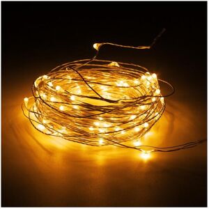 GreenZech (Warm White) 10M 100 LED Silver Wire Waterproof Fairy String Light Xmas Lamp Wit GreenZech (Warm White) 10M 100 LED Silver Wire Waterproof Fairy String Light Xmas Lamp Wit
