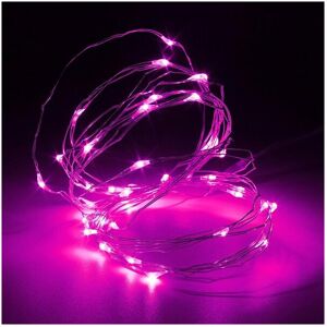 GreenZech (Pink) 10M 100 LED Silver Wire Fairy String Light Battery Powered Waterproof Chr GreenZech (Pink) 10M 100 LED Silver Wire Fairy String Light Battery Powered Waterproof Chr