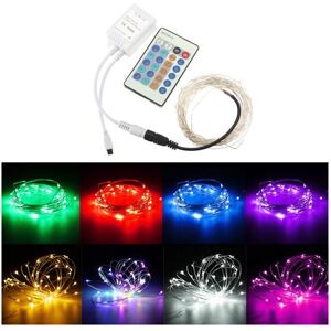 GreenZech (Green) 12V 5M 50LED Silver Wire Christmas String Fairy Light Remote Controller GreenZech (Green) 12V 5M 50LED Silver Wire Christmas String Fairy Light Remote Controller