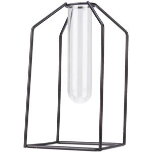 GreenZech (#7) Creative Hanging Test Tube Glass Vase Hydroponic Flower Container + Base Ho GreenZech (#7) Creative Hanging Test Tube Glass Vase Hydroponic Flower Container + Base Ho