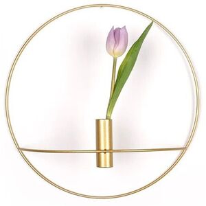 GreenZech (Gold) 3D Geometric Wall Mounted Candle Holder Metal Tea Light Home Decor Candle GreenZech (Gold) 3D Geometric Wall Mounted Candle Holder Metal Tea Light Home Decor Candle