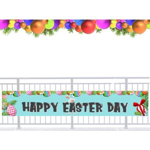Unbranded (C) Easter Banner Outdoor,Outdoor Bunny Flags Banner Decor Colorful Easter Spr Unbranded (C) Easter Banner Outdoor,Outdoor Bunny Flags Banner Decor Colorful Easter Spr