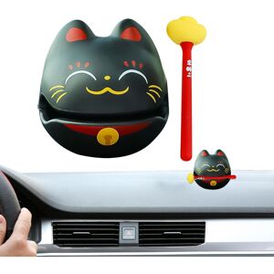 Unbranded (Black) Faux Wooden Fish Decoration,ABS Buddhist Instrument Dashboard Accessorie Unbranded (Black) Faux Wooden Fish Decoration,ABS Buddhist Instrument Dashboard Accessorie