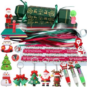 PopManko 15 Packs Christmas Crackers, Make Your Own Christmas Crackers Kit, Diy Christmas PopManko 15 Packs Christmas Crackers, Make Your Own Christmas Crackers Kit, Diy Christmas