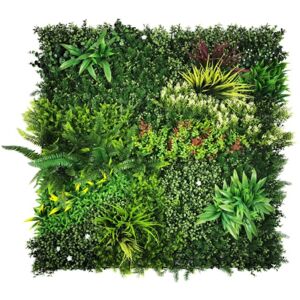AAMEN Artificial Plant Green Living Flower Wall Panels Realistic- Indoor/Outdoor AAMEN Artificial Plant Green Living Flower Wall Panels Realistic- Indoor/Outdoor