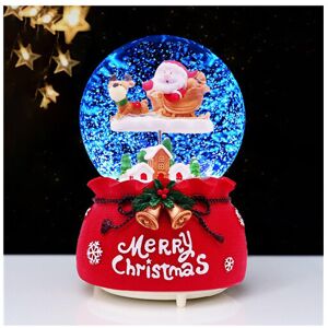 winwin Christmas Musical Snow Globe Light Up Music Box Automatic Snowfall winwin Christmas Musical Snow Globe Light Up Music Box Automatic Snowfall