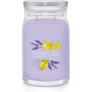 Yankee Candle Lemon Lavender Scented Signature 20oz Large Jar 2-Wick Candle Ov Yankee Candle Lemon Lavender Scented Signature 20oz Large Jar 2-Wick Candle Ov