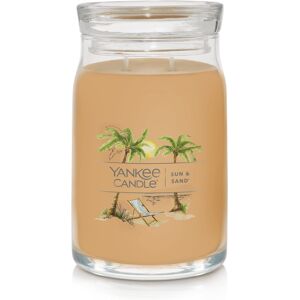 Yankee Candle Sun & Sand Scented Signature 20oz Large Jar 2-Wick Candle Over 60 Yankee Candle Sun & Sand Scented Signature 20oz Large Jar 2-Wick Candle Over 60