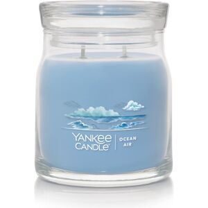 Yankee Candle Ocean Air Scented Signature 13oz Medium Jar 2-Wick Candle Over 3 Yankee Candle Ocean Air Scented Signature 13oz Medium Jar 2-Wick Candle Over 3