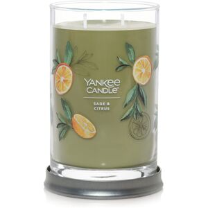 Yankee Candle Sage & Citrus Scented Signature 20oz Large Tumbler 2-Wick Candle Yankee Candle Sage & Citrus Scented Signature 20oz Large Tumbler 2-Wick Candle