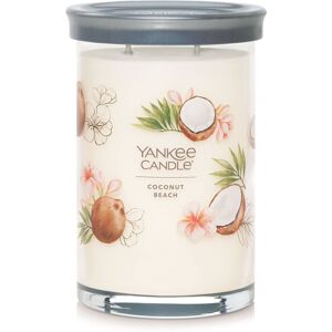 Yankee Candle Coconut Beach Scented Signature 20oz Large Tumbler 2-Wick Candle Yankee Candle Coconut Beach Scented Signature 20oz Large Tumbler 2-Wick Candle