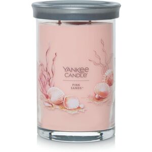 Yankee Candle Pink Sands Scented Signature 20oz Large Tumbler 2-Wick Candle Ov Yankee Candle Pink Sands Scented Signature 20oz Large Tumbler 2-Wick Candle Ov
