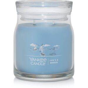 Yankee Candle Lifes A Breeze Scented Signature 13oz Medium Jar 2-Wick Candle O Yankee Candle Lifes A Breeze Scented Signature 13oz Medium Jar 2-Wick Candle O