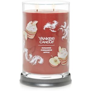Yankee Candle Sugared Cinnamon Apple Scented Signature 20oz Large Tumbler 2-Wic Yankee Candle Sugared Cinnamon Apple Scented Signature 20oz Large Tumbler 2-Wic