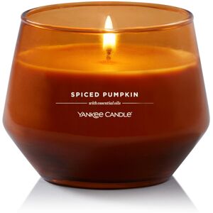Yankee Candle Studio Medium Candle Spiced Pumpkin 10 oz: Long-Lasting Essential- Yankee Candle Studio Medium Candle Spiced Pumpkin 10 oz: Long-Lasting Essential-