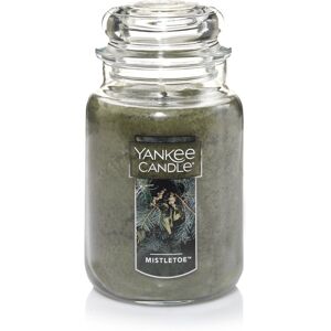 Yankee Candle Mistletoe Scented Classic 22oz Large Jar Single Wick Candle Over Yankee Candle Mistletoe Scented Classic 22oz Large Jar Single Wick Candle Over