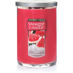 Yankee Candle Juicy Watermelon Scented Classic 22oz Large Tumbler 2-Wick Candle Yankee Candle Juicy Watermelon Scented Classic 22oz Large Tumbler 2-Wick Candle