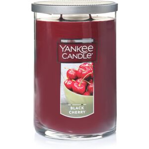 Yankee Candle Black Cherry Scented Classic 22oz Large Tumbler 2-Wick Candle Ov Yankee Candle Black Cherry Scented Classic 22oz Large Tumbler 2-Wick Candle Ov