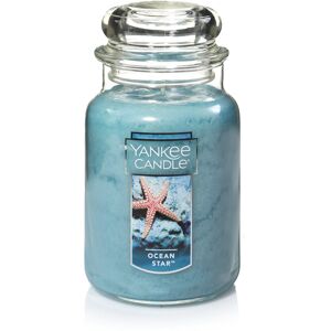 Yankee Candle Ocean Star Scented Classic 22oz Large Jar Single Wick Candle Ove Yankee Candle Ocean Star Scented Classic 22oz Large Jar Single Wick Candle Ove
