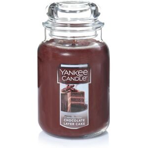 Yankee Candle Chocolate Layer Cake Scented Classic 22oz Large Jar Single Wick C Yankee Candle Chocolate Layer Cake Scented Classic 22oz Large Jar Single Wick C