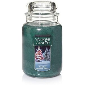 Yankee Candle Magical Frosted Forest Scented Classic 22oz Large Jar Single Wick Yankee Candle Magical Frosted Forest Scented Classic 22oz Large Jar Single Wick