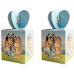 Unbranded (6pcs-Candy box) Birthday Theme Bluey Party Decoration Pull Flag Insert Row Spir Unbranded (6pcs-Candy box) Birthday Theme Bluey Party Decoration Pull Flag Insert Row Spir