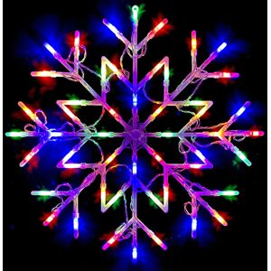 Unbranded (Colored) Led Window Snowflake Fairy Light Up Home Party Xmas Christmas Decorati Unbranded (Colored) Led Window Snowflake Fairy Light Up Home Party Xmas Christmas Decorati