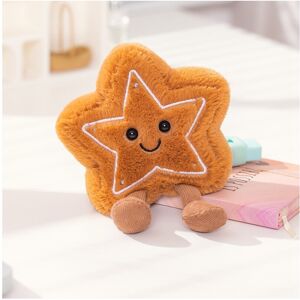 Unbranded (Star) Plush Toy Christmas Gingerbread House Stars Xmas Tree Decoration Doll Stu Unbranded (Star) Plush Toy Christmas Gingerbread House Stars Xmas Tree Decoration Doll Stu