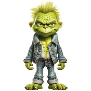 Unbranded (Green) Grinch Cartoon Fun Christmas Decoration Acrylic Ornament Ideal For Home Unbranded (Green) Grinch Cartoon Fun Christmas Decoration Acrylic Ornament Ideal For Home