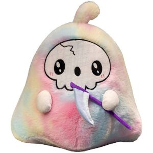 Unbranded (Colorful Death God, 30cm/11.8in) Halloween Toy Plush Skull Reaper Scythe Death Unbranded (Colorful Death God, 30cm/11.8in) Halloween Toy Plush Skull Reaper Scythe Death