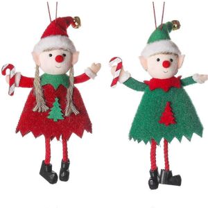 Unbranded 2Pcs Christmas Tree Elf Decoration,Christmas Plush Elf Hanging Ornament 6.3Inch, Unbranded 2Pcs Christmas Tree Elf Decoration,Christmas Plush Elf Hanging Ornament 6.3Inch,