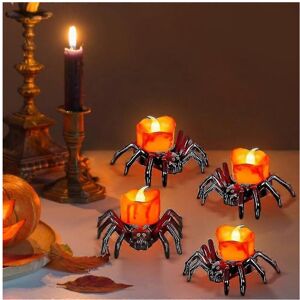 Unbranded (6pcs) Best 6/12pcs Halloween Tea Lights Candles, Halloween Flameless Led Candle Unbranded (6pcs) Best 6/12pcs Halloween Tea Lights Candles, Halloween Flameless Led Candle