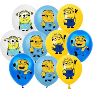 ETECHMART (set3, 24pcs) 12/24/36PCS Minioned Balloons Set Children's Happy Birthday Party ETECHMART (set3, 24pcs) 12/24/36PCS Minioned Balloons Set Children's Happy Birthday Party