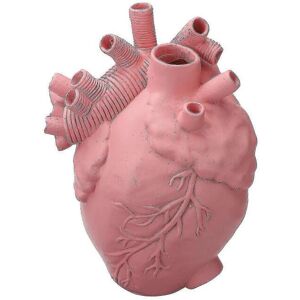 Unbranded (pink) Heart Shape Heart-shaped Flower Container Vase Dried Body Sculpture Resin Unbranded (pink) Heart Shape Heart-shaped Flower Container Vase Dried Body Sculpture Resin