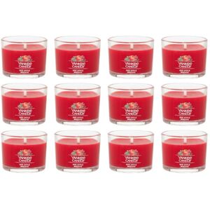 Yankee Candle Signature Votive Mini Candle Jar Red Apple Wreath Scent Natural Yankee Candle Signature Votive Mini Candle Jar Red Apple Wreath Scent Natural