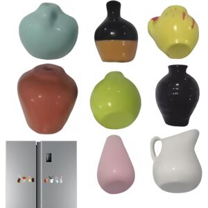 Unbranded Mini Vase Magnets for Fridge, 3D Ceramic Vase Fridge Magnets, Cute Plant Vases, Unbranded Mini Vase Magnets for Fridge, 3D Ceramic Vase Fridge Magnets, Cute Plant Vases,